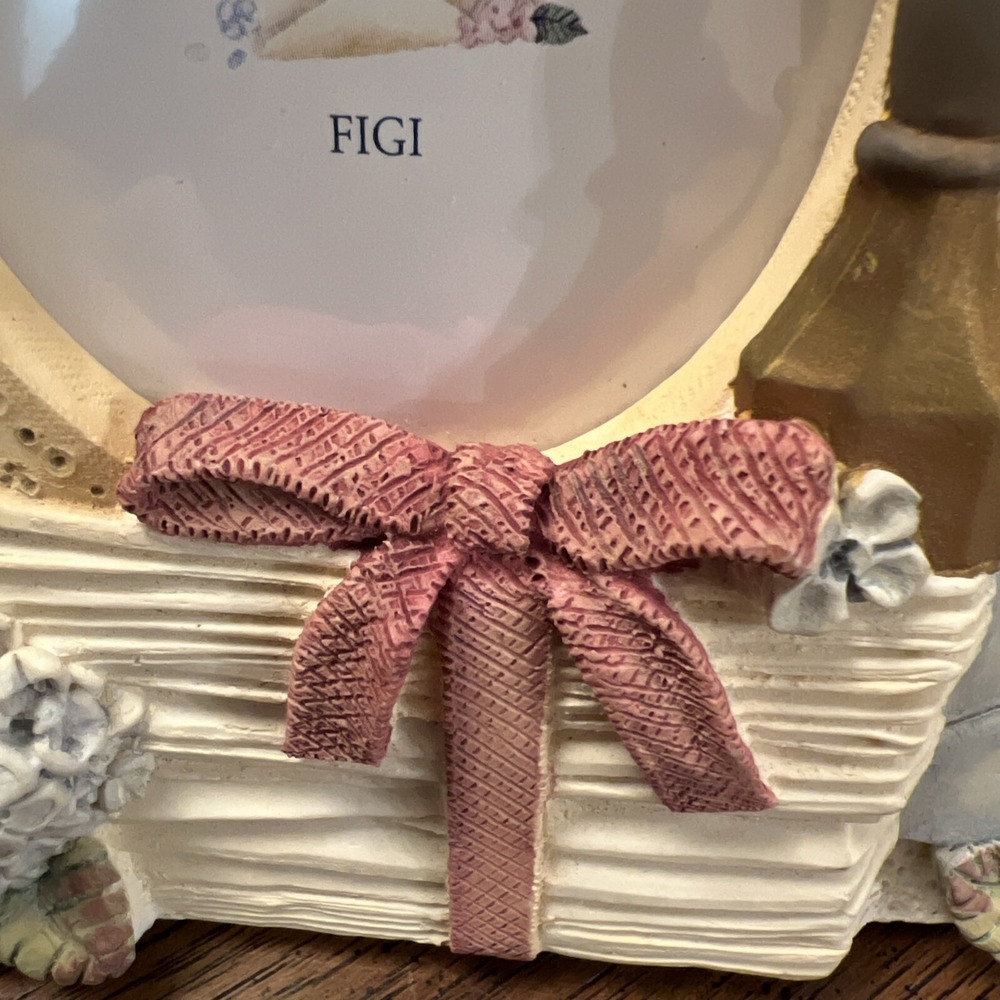 FIGI HANDPAINTED FRAME, 3D Resin Photo Frame Heart Chic Wedding Valentines Bday - Picture 5 of 10
